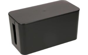 1227302_2 - Mediatech Max Hauri Kabelbox klein schwarz