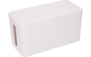 Max Hauri Kabelbox klein weiss 
