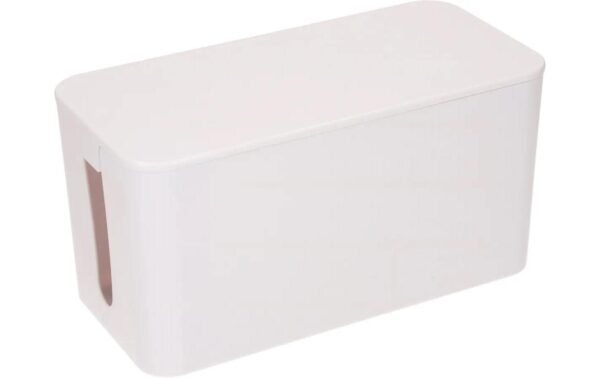 Max Hauri Kabelbox klein weiss 
