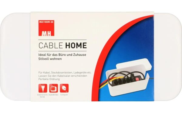 Max Hauri Kabelbox klein weiss 