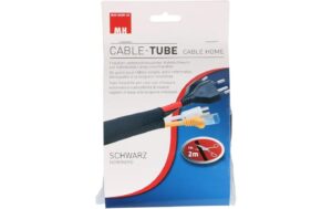 1227319 - Mediatech Max Hauri Spiroschlauch selbstschliessend 2m, schwarz Durchmesser 25 bis 40mm kaufen | Mediatech.ch