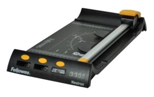 Fellowes Rollenschneidemaschine Neutron A4 12, bis 10 Blatt, SafeCut Schneidekasetten
