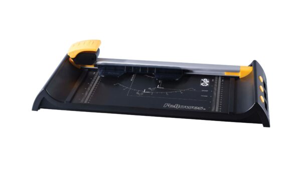 Fellowes Rollenschneidemaschine Neutron A4 12, bis 10 Blatt, SafeCut Schneidekasetten
