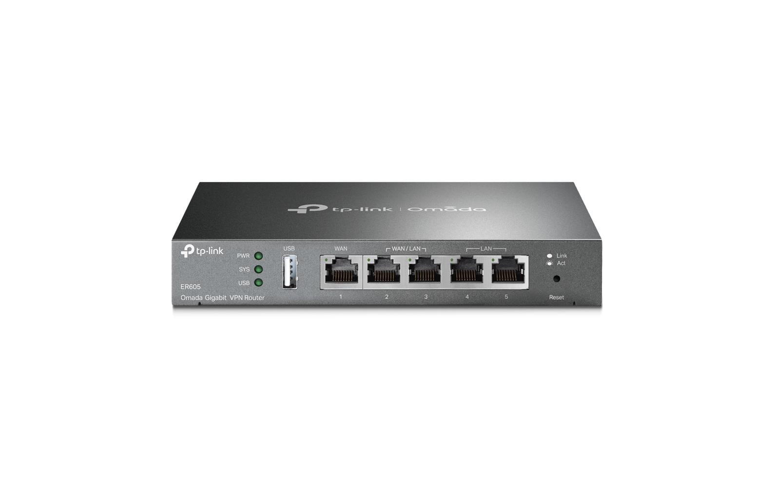 1227602_1 - Mediatech TP-Link ER605 V2: VPN Router,20x IP-Sec VPN 5 Ports WAN/LAN, Load balance,VLAN,Firewall