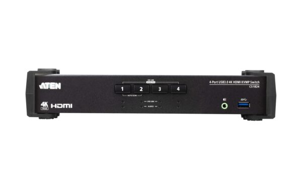 1227699_2 - Mediatech Aten CS1824: HDMI 4K/60Hz KVM Switch, 2Port USB3.0, inkl. KVM Kabel