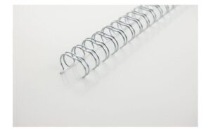 1227784_2 - Mediatech GBC Binderücken Draht 8mm, schwarz,100 Stk. mit 34 Ringen, 100Stk.
