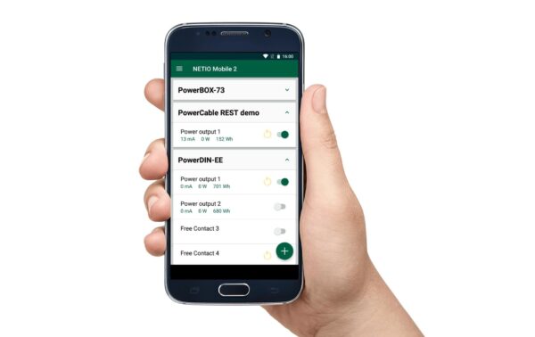 NETIO PowerPDU 8 QS, 19''-Steckerleiste Meteringfunktion und 8 geschaltete Dosen
