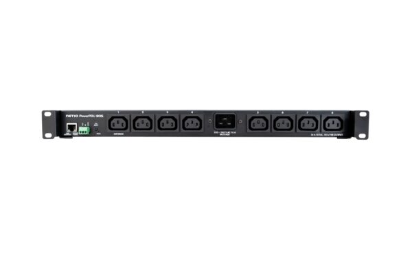NETIO PowerPDU 8 QS, 19''-Steckerleiste Meteringfunktion und 8 geschaltete Dosen