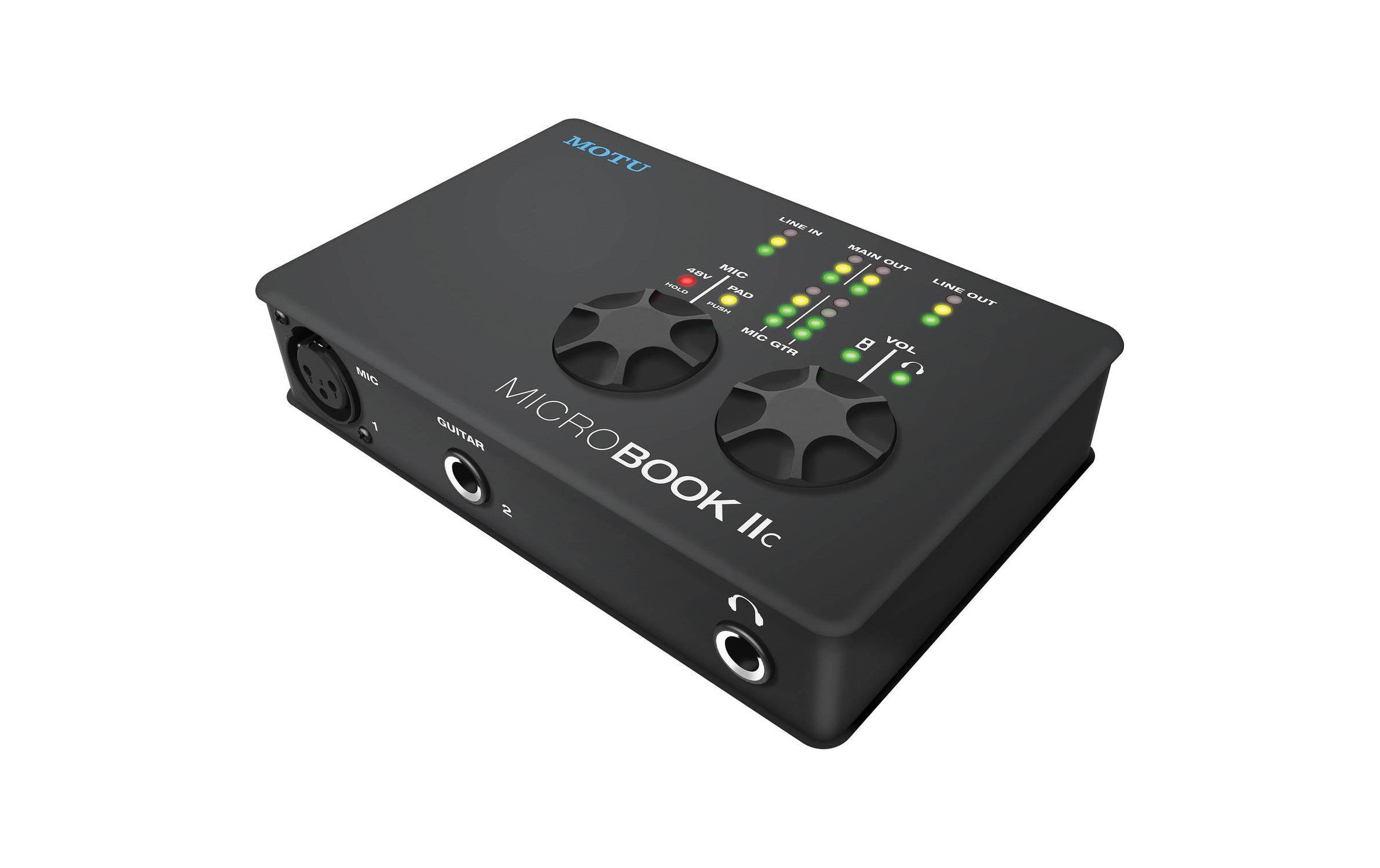 1233996 - Mediatech Motu MicroBook IIc USB Class Compliant for iPAD kaufen Schweiz | Mediatech.ch