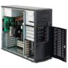 1235000 - Mediatech Supermicrro CSE-733TQ-668B Tower 4 SAS/SATA Hotswap Bays, 668W NT