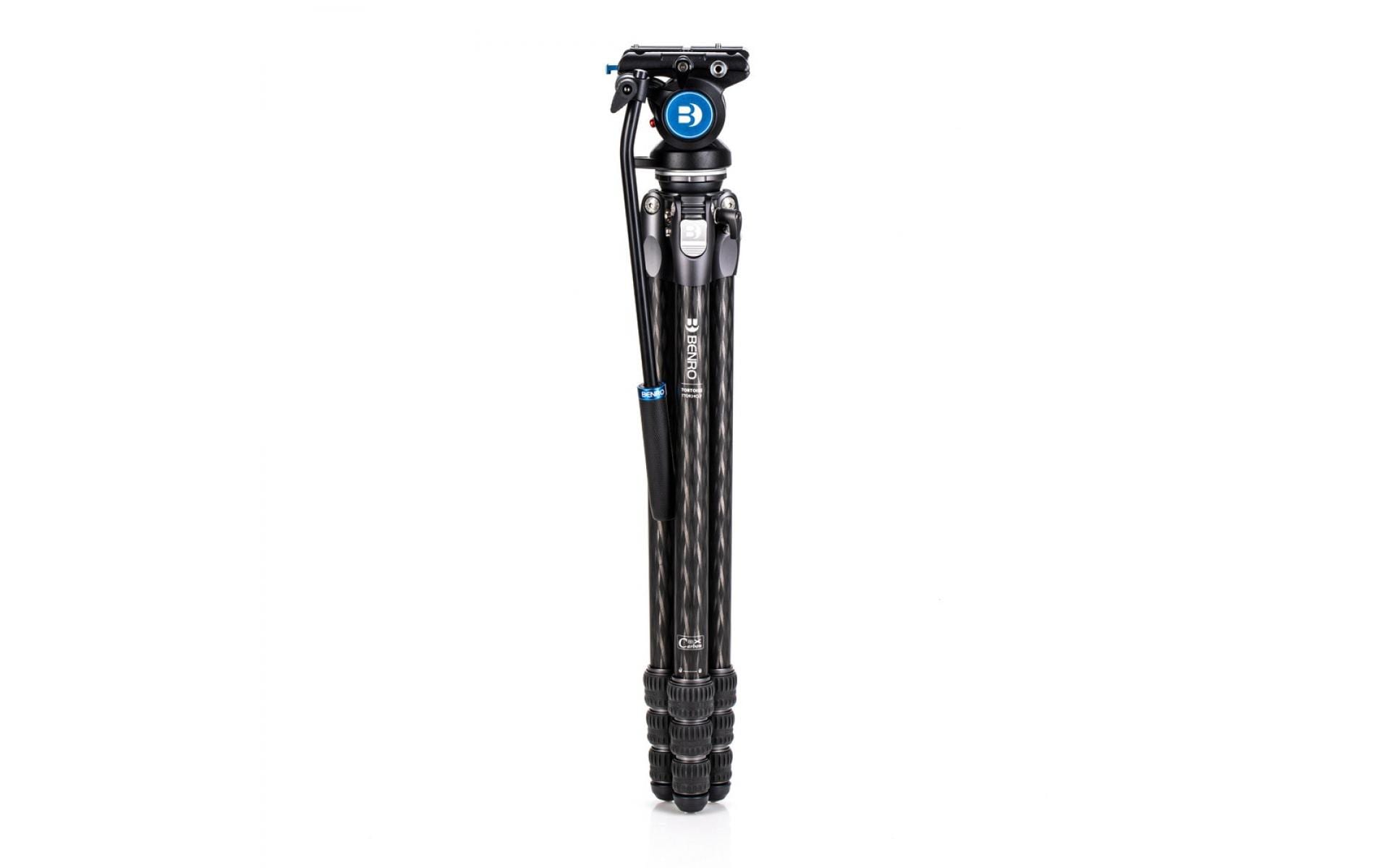 1236087_1 - Mediatech Benro TTOR24CLVS4pro Tortoise Carbon Videostativ Kit