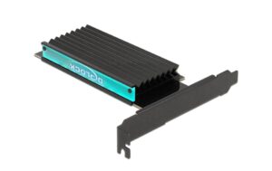 DeLock PCI-Express-x4 Karte, 89013 RGB LED Beleuchtung, Low Profil Faktor