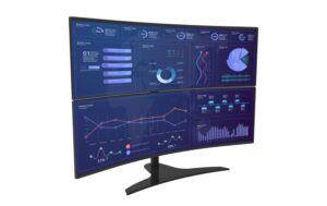 Peerless-AV LCT650SD Tischständer 2x Monitor Ultrawide 24-49