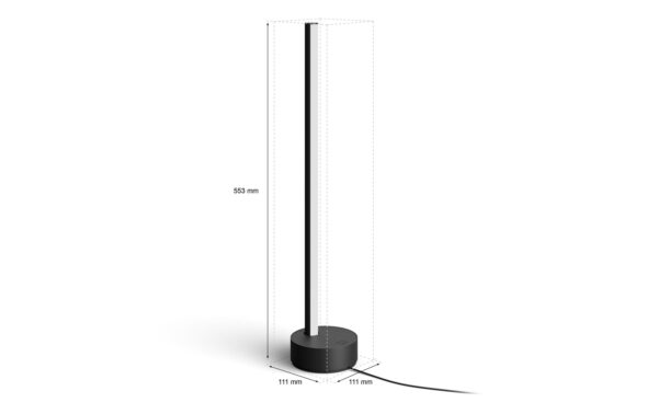 1238454_3 - Mediatech Philips Hue Gradient Signe Tischleuchte schwarz