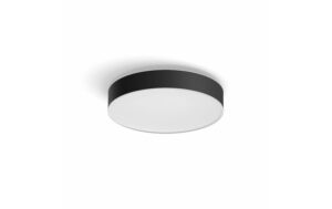 Philips Hue White Amb. Enrave Deckenleuchte M schwarz 2400lm inkl. Dimmschalter