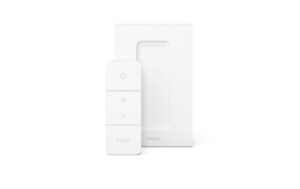 Philips Hue White Amb. Enrave Deckenleuchte M schwarz 2400lm inkl. Dimmschalter