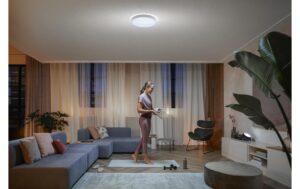 Philips Hue White Amb. Enrave Deckenleuchte L weiss 4500lm inkl. Dimmschalter
