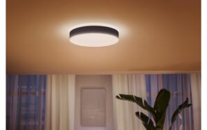 Philips Hue White Amb. Enrave Deckenleuchte L schwarz 4500lm inkl. Dimmschalter