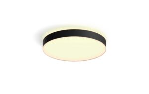 1238473 - Mediatech Philips Hue White Amb. Enrave Deckenleuchte XL schwarz 6500lm inkl. Dimmschalter