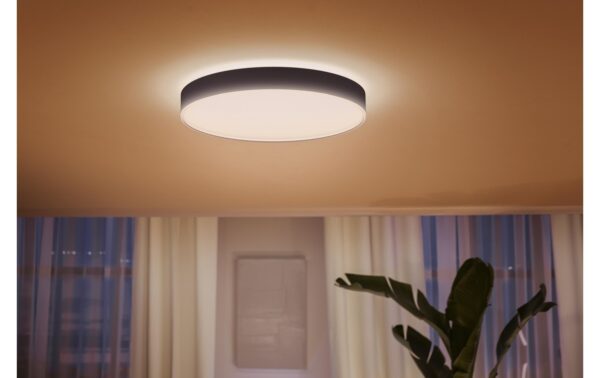 1238473_6 - Mediatech Philips Hue White Amb. Enrave Deckenleuchte XL schwarz 6500lm inkl. Dimmschalter