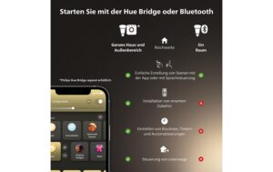 1238473_8 - Mediatech Philips Hue White Amb. Enrave Deckenleuchte XL schwarz 6500lm inkl. Dimmschalter