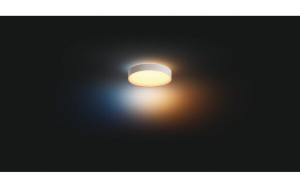 Philips Hue White Amb. Devere Deckenleuchte M weiss 2400lm inkl. Dimmschalter white (35