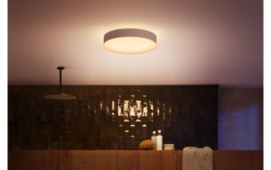Philips Hue White Amb. Devere Deckenleuchte M weiss 2400lm inkl. Dimmschalter white (35