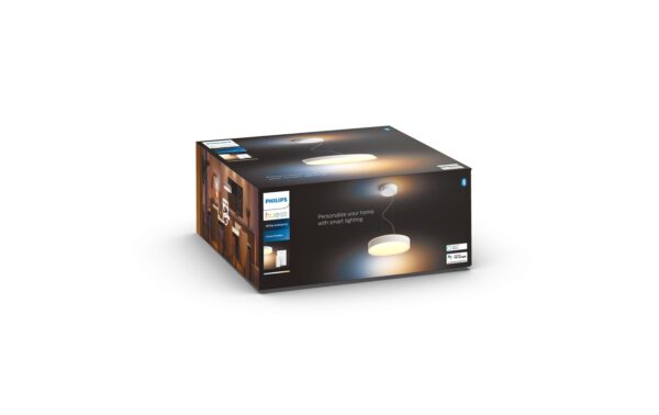 1238482_2 - Mediatech Philips Hue White Amb. Enrave Pendelleuchte weiss 4500lm inkl. Dimmschalter