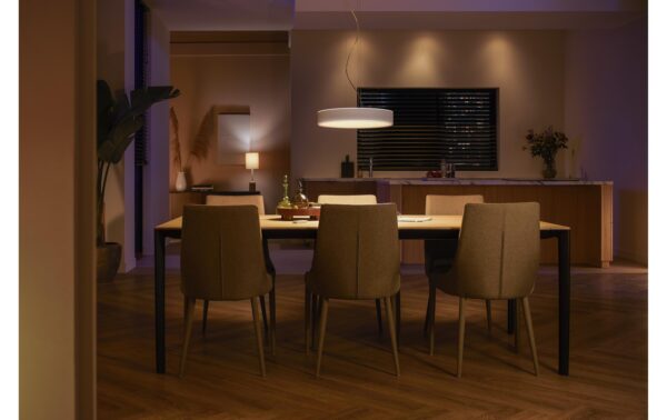 1238482_6 - Mediatech Philips Hue White Amb. Enrave Pendelleuchte weiss 4500lm inkl. Dimmschalter