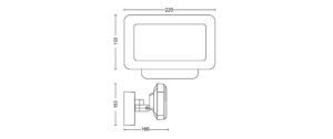 1238495_2 - Mediatech Philips Hue White Welcome Flutlicht schwarz 2300lm