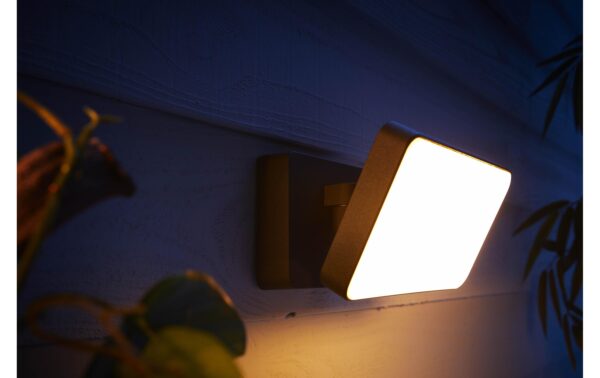 1238495_3 - Mediatech Philips Hue White Welcome Flutlicht schwarz 2300lm