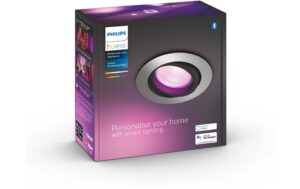 Philips Hue White & Col. Amb. Centura Einbauspot rund aluminium 350lm