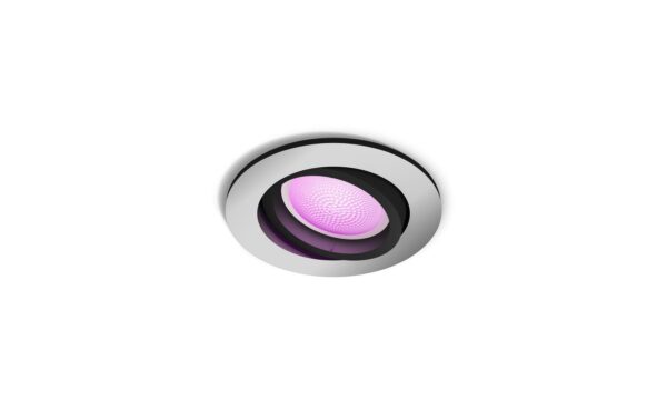 Philips Hue White & Col. Amb. Centura Einbauspot rund aluminium 350lm