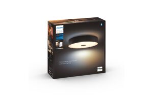 1238557_2 - Mediatech Philips Hue White Amb. Fair Deckenleuchte schwarz 3000lm inkl. Dimmschalter