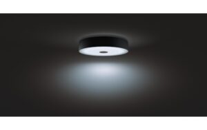 1238557_3 - Mediatech Philips Hue White Amb. Fair Deckenleuchte schwarz 3000lm inkl. Dimmschalter
