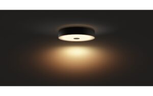 1238557_5 - Mediatech Philips Hue White Amb. Fair Deckenleuchte schwarz 3000lm inkl. Dimmschalter