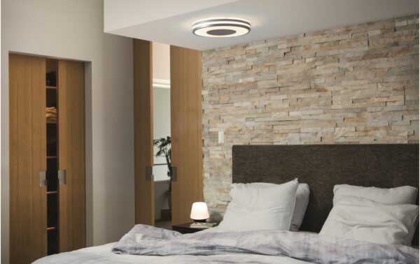1238609_5 - Mediatech Philips Hue White Amb. Being Deckenleuchte silber 2400lm inkl. Dimmschalter