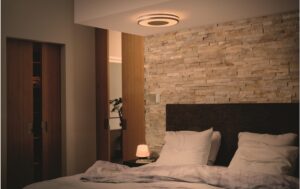 1238609_6 - Mediatech Philips Hue White Amb. Being Deckenleuchte silber 2400lm inkl. Dimmschalter