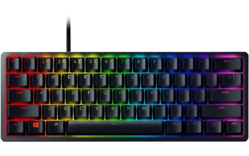 1240006 - Mediatech Razer Huntsman Mini Gaming Keyboard Gaming Keyboard, CH Layout, Red Switch