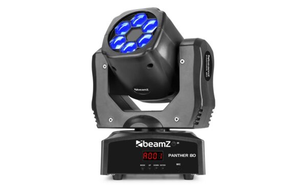 BeamZ Panther 80 Moving Head, LED, 6x12W, RGBW