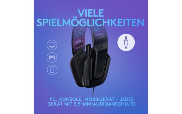 Logitech G335 Gaming black 