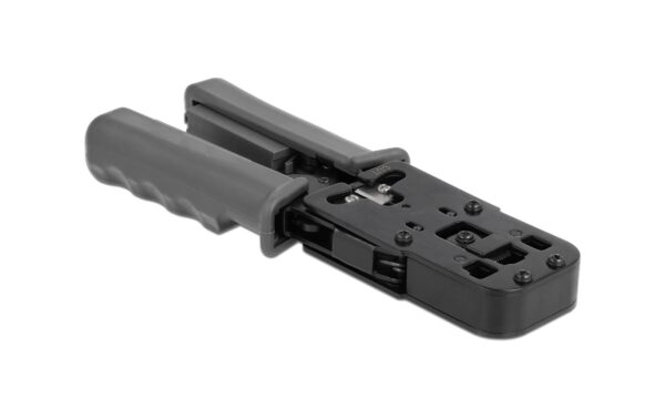Delock Crimpzange Abisolierer&Netzwerktest. 8P(RJ45) oder 6P(RJ12/11),6P DEC,4P(RJ10)