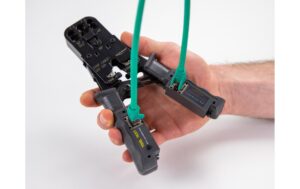 Delock Crimpzange Abisolierer&Netzwerktest. 8P(RJ45) oder 6P(RJ12/11),6P DEC,4P(RJ10)