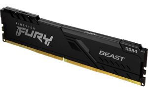 1242628_1 - Mediatech FURY Beast DDR4 16GB 3200MT/s Black 1x 16GB, CL16, 1.2V, 288Pin