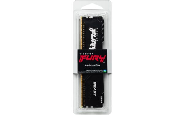 1242628_4 - Mediatech FURY Beast DDR4 16GB 3200MT/s Black 1x 16GB, CL16, 1.2V, 288Pin
