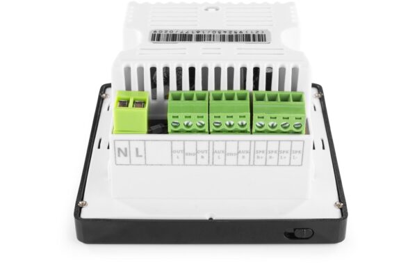 Power Dynamics PL-A50B Wand-Einbauverstärker 2x 25W BT, schwarz