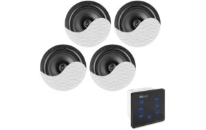 1246033 - Mediatech Power Dynamics PL-A100BSet Wand-Einbauverstärker inkl. 4 Lautsprecher kaufen Schweiz | Mediatech.ch