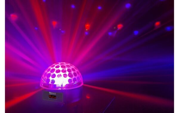 BeamZ JB60R Jelly Ball, LED, 6x 1W RGBYWP, DMX, FB