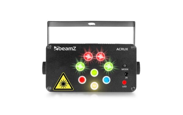 BeamZ Acrux Laser, RG, LED RGBW, Fernbedienung