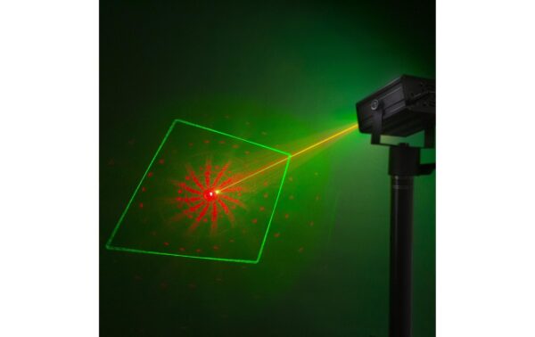 BeamZ Acrux Laser, RG, LED RGBW, Fernbedienung